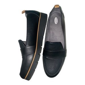 Dr. Scholl’s Webster Women’s Black Slip On Loafers with Foam Technology Size 11